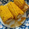 maggie ch 的 氣炸鍋-自製烤玉米(金蘭燒肉醬) cooksnap