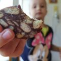 Ágnes Görög Cooksnap-ja, amikor elkészítette a(z) Keksz szalámi receptet.
