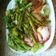 El cooksnap de Magalis Frias cuando hizo Ensalada capresse con espárragos.