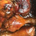 kisördög Cooksnap-ja, amikor elkészítette a(z) Mézes mustáros sült csirkecomb receptet.