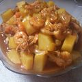 Cooksnap dari husnul Mamaqisyayazdan untuk resep Udang Kentang Saos Tiram