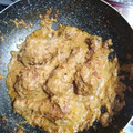 El cooksnap de Jelo Vlbuena cuando hizo Pollo al pimentón.