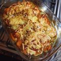Boglárka Cooksnap-ja, amikor elkészítette a(z) Pestós sült csirkemell édesburgonya ágyon receptet.