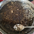 El cooksnap de Marta cuando hizo Arroz negro con sepia.