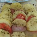 El cooksnap de Manuel cuando hizo Papas panaderas o papas españolas al horno.