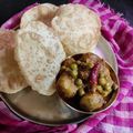 Sukla Sil's cooksnap of when they made লুচি আলুর দম(Luchi aloor dum recipe in Bengali).