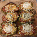 El cooksnap de Tamara Vallejos cuando hizo Pimientos verdes rellenos.