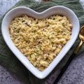 Cooksnap dari Nevi Sutio untuk resep Cheese Baked Chicken Rice Mushroom / Nasi Panggang Mozarella