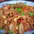 Cooksnap Norashikin Rahmat semasa beliau membuat Maggi Kari Goreng ala mamak.