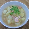 Cooksnap của QUÂN NGUYỄN khi họ làm theo món Canh Khoai Từ Nấu Thịt Bò Bằm