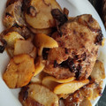El cooksnap de Luci Garcia Garcia cuando hizo Bacalao al estilo portugues.