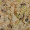 El cooksnap de Sonia JC cuando hizo Pechuga de pollo con nata y champiñones.