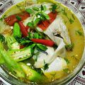 Cooksnap của Phuong Lan Doan khi họ làm theo món Canh măng chua nấu đầu cá hồi
