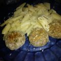El cooksnap de Aldana Oviedo cuando hizo Fideos con salsa y albóndigas de lenteja.
