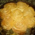 El cooksnap de Noelia Aguirre cuando hizo Torta de 80 golpes.
