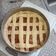 El cooksnap de Cecilia Farias Alcaino cuando hizo Kuchen de durazno y manzanas.