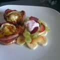 SmokieMogapi's cooksnap of when they made Bacon and Egg Muffins.