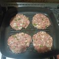 El cooksnap de Claudia Castañeda cuando hizo Hamburguesas caseras de Rodrigo.