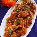 Madhvi Dwivedi's cooksnap of when they made Honey Chilli Potato.