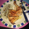 El cooksnap de Stefanie cuando hizo Pollo a la cerveza.