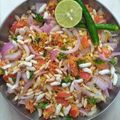 Nilam Gajjar का कुकस्नैप जब उन्होंने भेल पूरी (Bhel puri recipe in hindi) बनाया था।