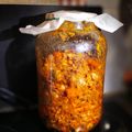 El cooksnap de Zaida TC @alquimiasfood cuando hizo Kimchi {plato nacional coreano}.