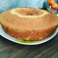 El cooksnap de Karen Medina cuando hizo Queque Vainilla.