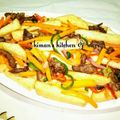 kimans Catering & Global Concept's cooksnap of when they made Fried veggies yam.