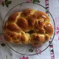 El cooksnap de Andrea Machado cuando hizo Trenzas dulces de Anís.