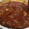 Miklós Kiss Cooksnap-ja, amikor elkészítette a(z) Vörösboros szarvas pörkölt receptet.