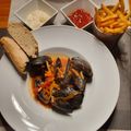 Neil Elliott's cooksnap of when they made Moules Mariniere.
