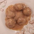 El cooksnap de Beatriz Parra Raya cuando hizo Albóndigas de ternera en salsa española.