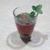 El cooksnap de Lady Marmalade cuando hizo Agua de jamaica con menta y chía 🌺🍹.