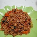 Cooksnap dari Istii Achmmad untuk resep Tumis oncom kemangi pedas membara
