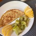 Сooksnap від Александра Горских, який(а) приготував(ла) Вкусный и полезный пп завтрак. Овсяноблин с овсяными отрубями, с/с лососем.