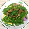 棠棠 的 青椒炒肉末 cooksnap