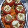 El cooksnap de Miguel Escobar cuando hizo Tomates rellenos de atún.