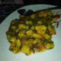 Afrah's kitchen 's cooksnap of when they made Yam porridge.