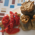 El cooksnap de Enrique Miguel Carnicero cuando hizo Alcachofas, rellenas de langostinos y mejillones.