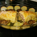 El cooksnap de fer her cuando hizo Solomillo de cerdo relleno y envuelto en hojaldre.