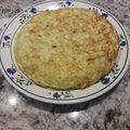 El cooksnap de Sandra Ruiz Boix cuando hizo Tortilla de patata y cebolla.