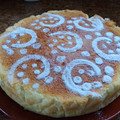 El cooksnap de fatima cuando hizo Tarta de queso japonesa.