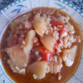 El cooksnap de Maria cuando hizo Patatas con arroz y bacalao.