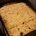 El cooksnap de Maite Arrellaga cuando hizo Crumble de manzana.