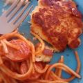 El cooksnap de Norah cuando hizo Tortitas de papa.