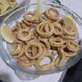 El cooksnap de Julieta gonzález cuando hizo Rabas fritas.