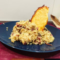 El cooksnap de Diego Obarrio cuando hizo Risotto de jamón y champiñones.