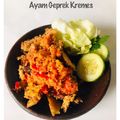 Cooksnap dari anif agustina untuk resep Ayam geprek kremes
