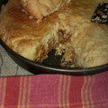 El cooksnap de Esther Leoni cuando hizo Torta de ricota con dulce de leche 😍 un clásico argentino 💕😉✨.