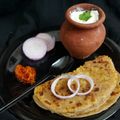 Mauli Mankad's cooksnap of when they made આલુ પરોઠા.